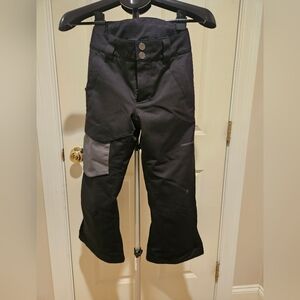 Obermeyer youth black ski pants - like new!
